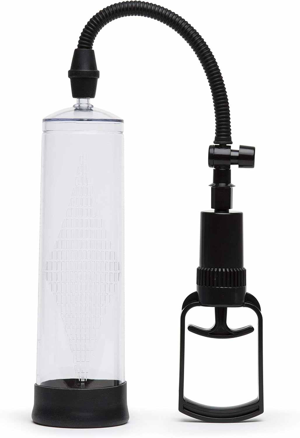 Manual pacer pull rod with scale markings + large and small rubber sleeves + flesh-tone finish
