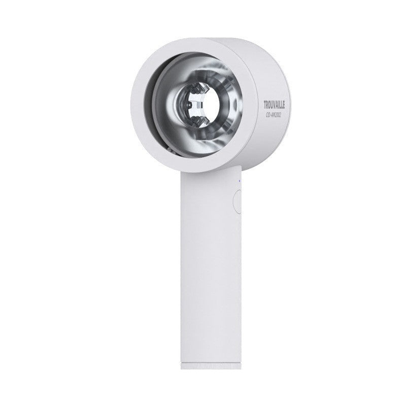 Masturbator na may pagsipsip, istilong blow-dryer (may stand)