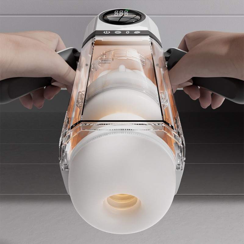 Suction and stroking masturbator