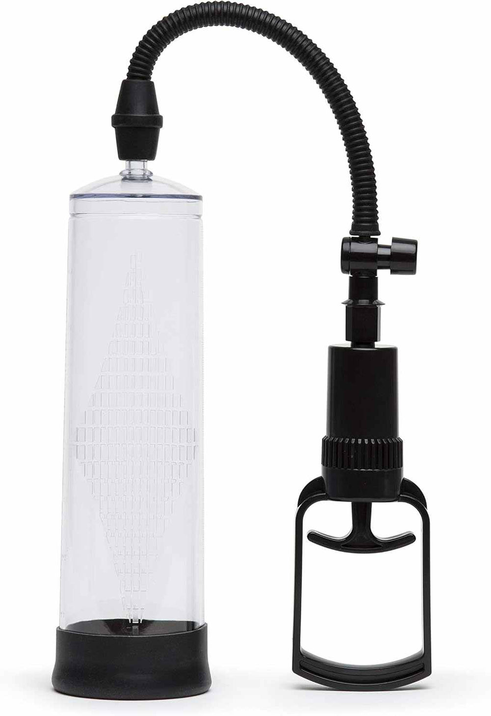 Manual pacer pull rod with scale markings + large and small rubber sleeves + flesh-tone finish