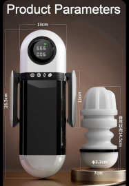 Suction and stroking masturbator