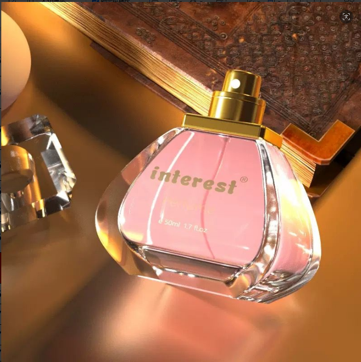 Interest Pambabaeng Allure Pabango 50mL | Eleganteng Halimuyak at Portable na Disenyo