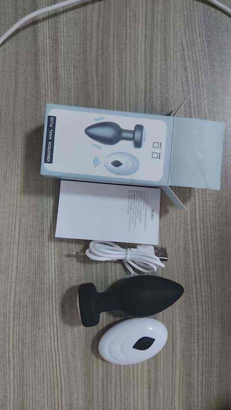 Wireless electric diamond-style anal plug